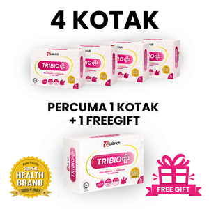 Set 4 Kotak + 1 FREE Kotak + 1 FREEgift